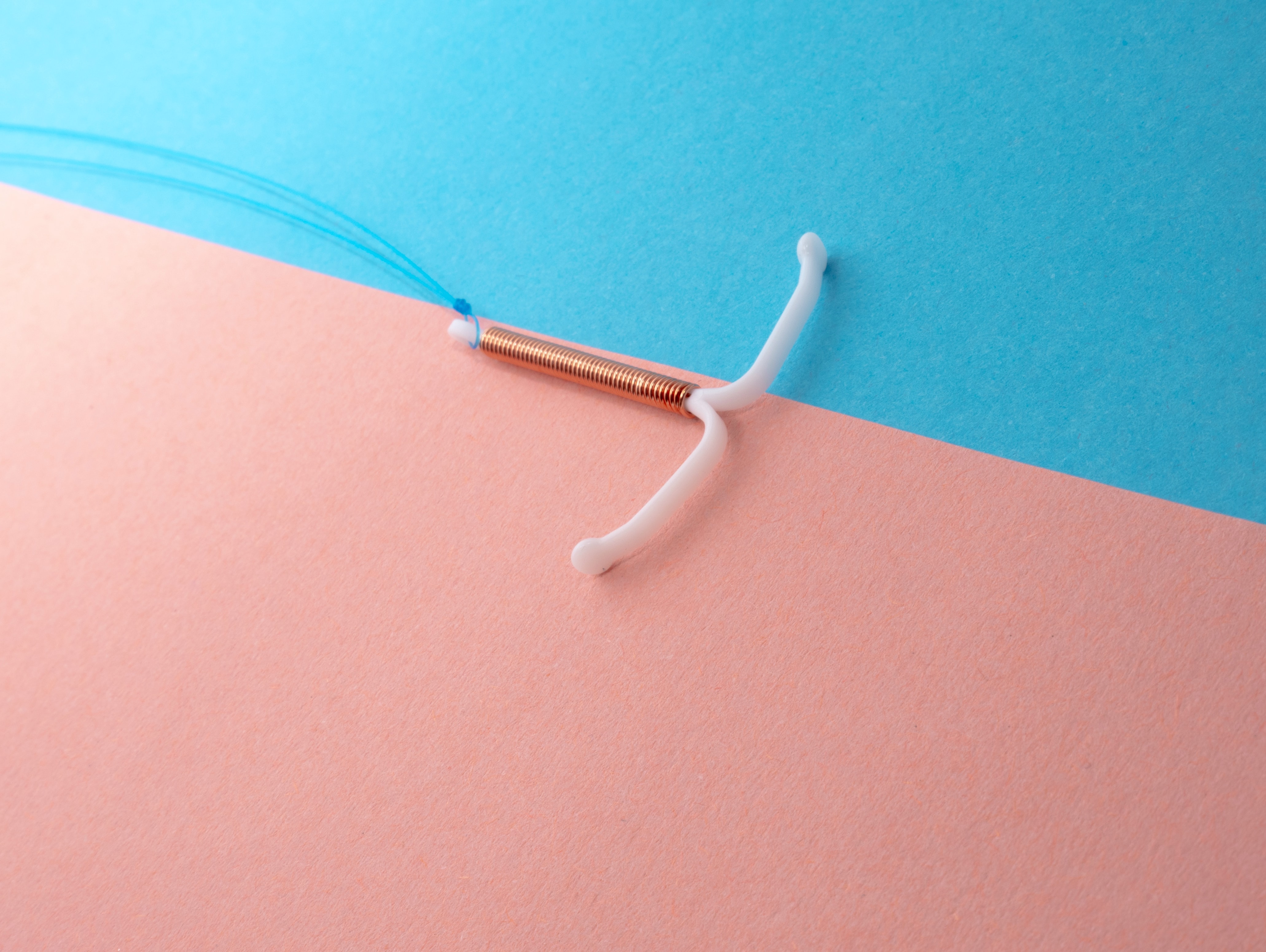 A copper IUD device. © Reproductive Health Supplies Coalition