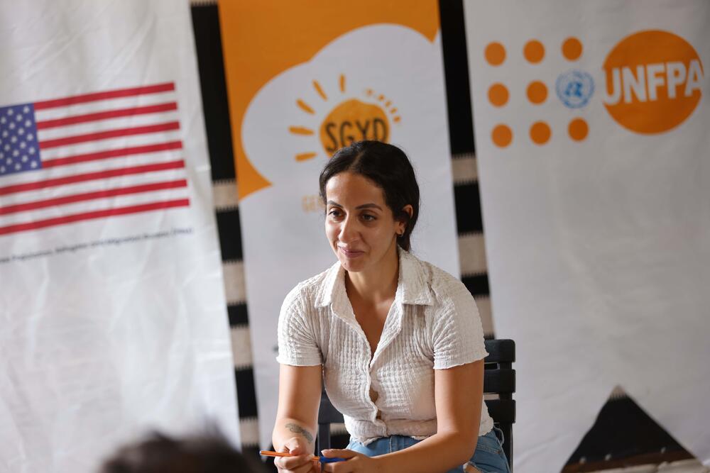 Cansel talks about her experience at the UNFPA supported Youth Center.