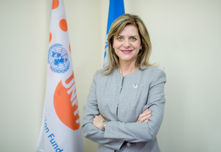 Alanna Armitage, Birleşmiş Milletler Nüfus Fonu (UNFPA) Doğu Avrupa ve Orta Asya Bölge Ofisi Direktörü