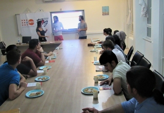 Diyarbakır’daki mülteci gençlere farkındalık eğitimi verildi. 
