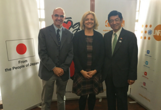 Japonya'nın Türkiye Büyükelçisi İzmir Gençlik Merkezi'mizi ziyaret etti. 