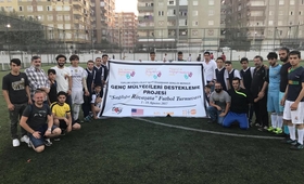 144 genç sığınmacı, 12 takım, 1 turnuva: “Sağlığa Röveşata” başladı!