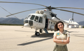 Türkiye’nin öncü kadınları #1 - Türkiye’nin ilk ve tek yangı söndürme helikopter pilotu Burcu Dinçer ile.
