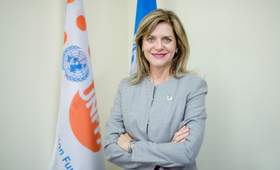 Alanna Armitage is the Director of the Regional Office for Eastern Europe and Central Asia of UNFPA, the United Nations Populati