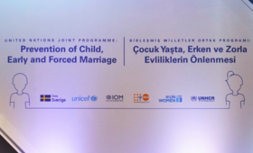 Birleşmiş Milletler Ortak Programı Çocuk Yaşta, Erken ve Zorla Evlilikleri Önlemek için Çalışıyor