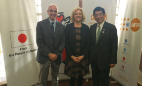 Japonya'nın Türkiye Büyükelçisi İzmir Gençlik Merkezi'mizi ziyaret etti. 