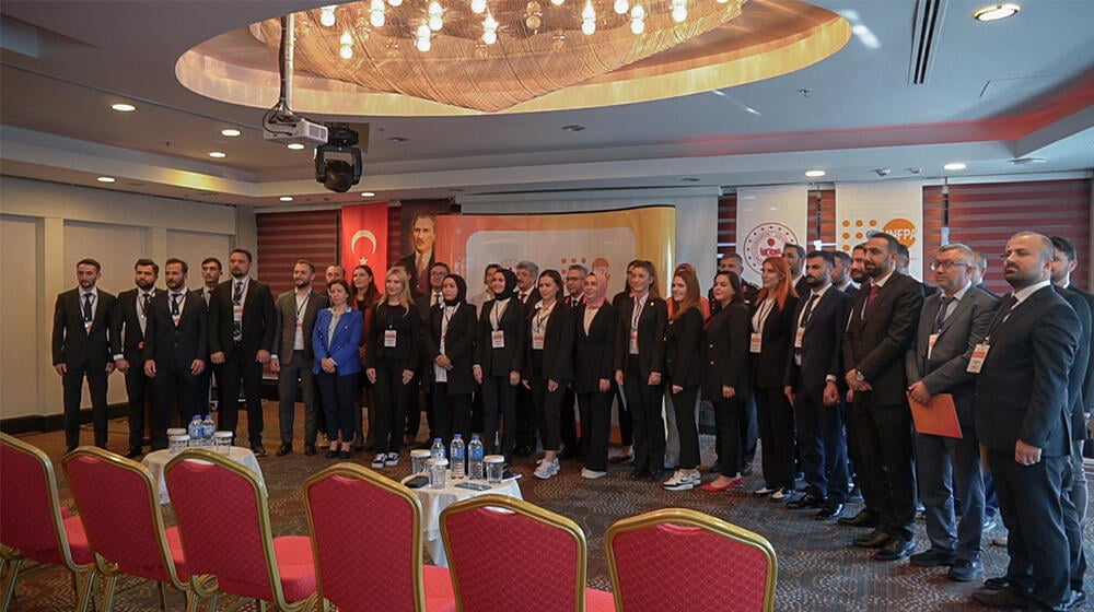 The “Training of Trainers on Combating Domestic Violence and Violence Against Women for Law Enforcement” brought together 60 police and gendarmerie personnel from 44 provinces of Türkiye. 