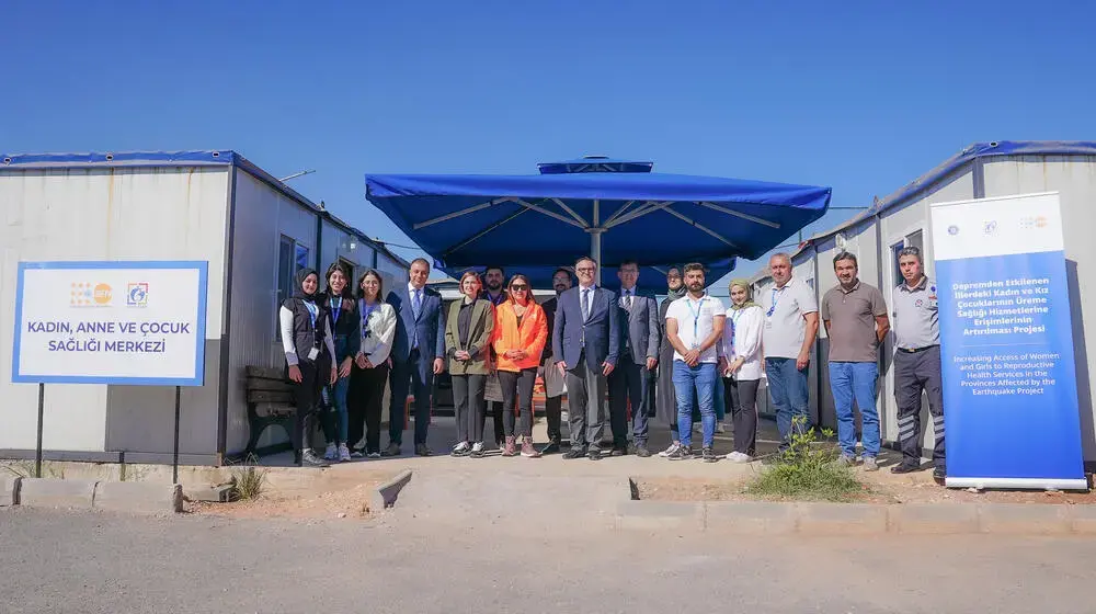 Ambassador of Romania visited UNFPA’s Women, Mother and Child Health Center in Adıyaman 