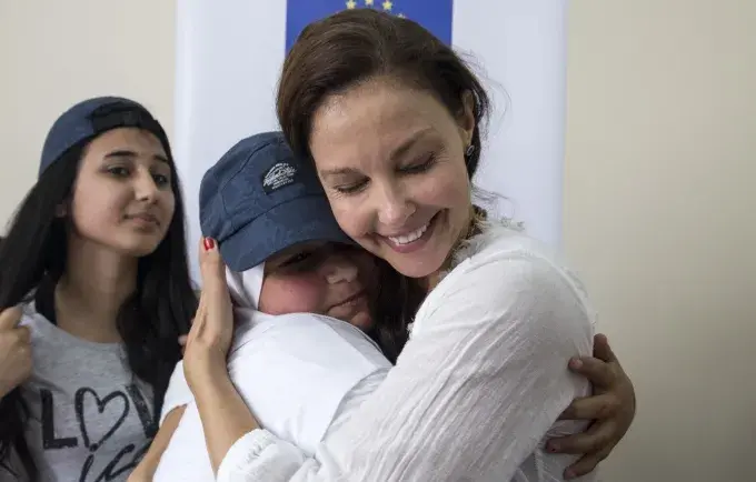 UNFPA Goodwill Ambassador Ashley Judd visited WGSS in Istanbul