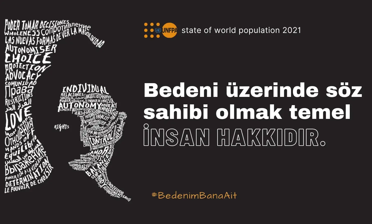 Bedenim Bana Ait: 2021 Dünya Nüfus Raporu yayınlandı!