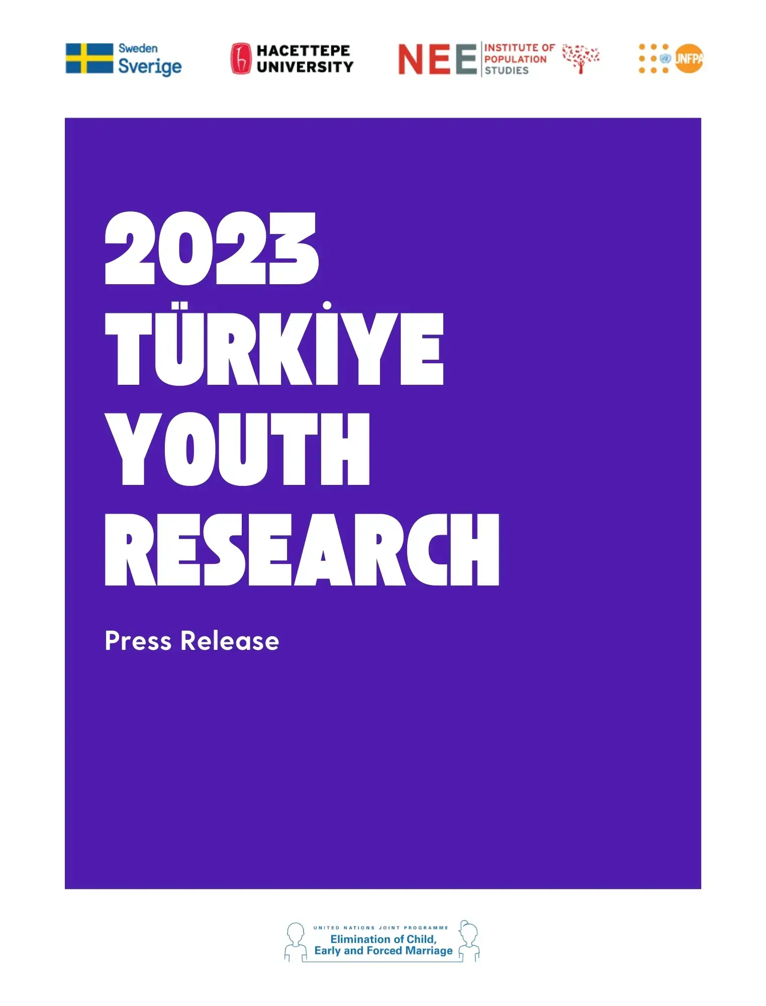 2023 TÜRKİYE YOUTH RESEARCH PRESS RELEASE