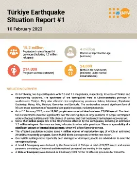 Türkiye Earthquake Situation Report #1