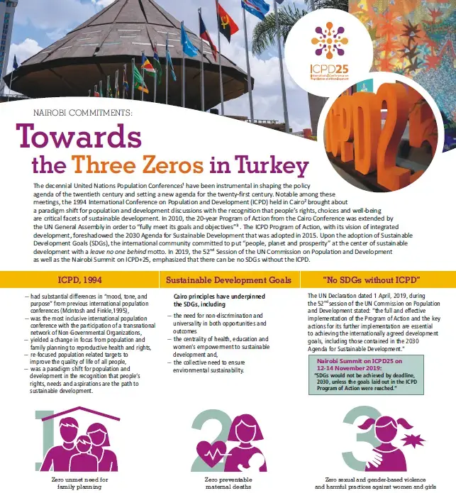 Towards the Three Zeros in Turkey