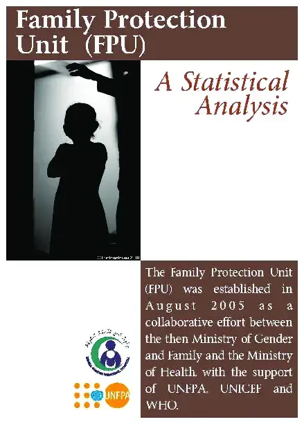 Family Protection Unit - A Statistical Analysis