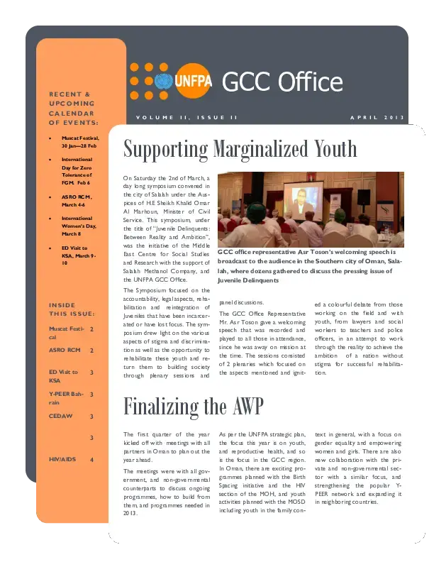 Newsletter - Volume II, Issue II